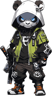 Pack Panda Badass